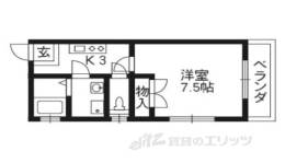 アルカス二条間取り図面