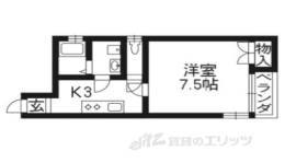 アルカス二条間取り図面