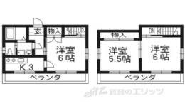 アルカス二条間取り図面