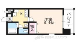 ハウスセゾン今出川河原町間取り図面