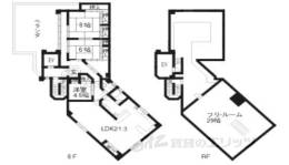 クロス京都南間取り図面