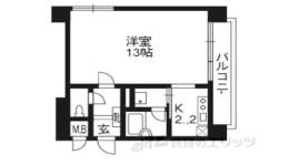フォルム五条西洞院間取り図面