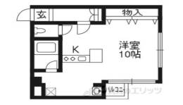 五条セフィーマンション間取り図面