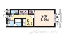 アミティエ大江１間取り図面