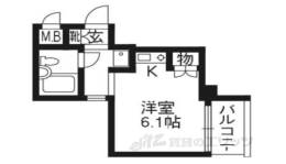 Ｄｅ’ｌｅａｄ京都東洞院間取り図面