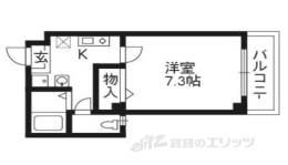 ヴィラ・パラディス東山間取り図面