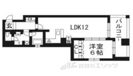 リーガル京都烏丸御池間取り図面