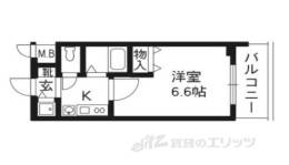 ｱｸｱﾌﾟﾚｲｽ京都御所ノ内間取り図面