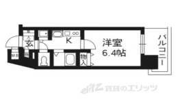 プレサンス京都駅前千都間取り図面