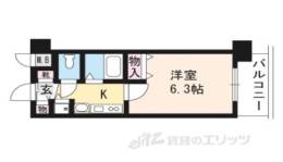 プレサンス京都駅前千都間取り図面