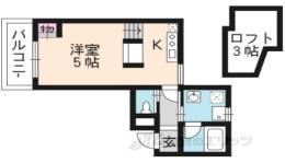 Ｒｏｙａｌ　Ｓｔａｇｅ京都佐井六角間取り図面