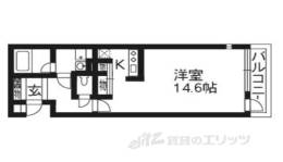 西八條邸彩丹間取り図面