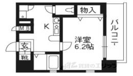 ベラジオ二条城前間取り図面