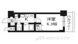 プレサンス京都駅前千都間取り図面