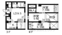 シュシュパルク六条院間取り図面