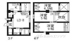 シュシュパルク六条院間取り図面