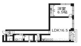 シュシュパルク六条院間取り図面