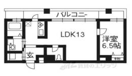 シュシュパルク六条院間取り図面