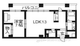 シュシュパルク六条院間取り図面