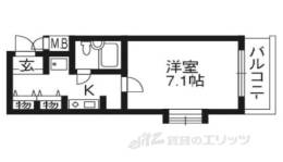ライオンズマンション鴨川北間取り図面