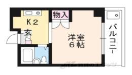 ファーストコート御所室町間取り図面