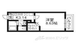 Ｒｅｓａｎａ山科間取り図面