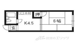 ベルエール桃山Ａ間取り図面
