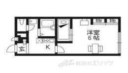 レオパレスヴィルヌーブ醍醐間取り図面