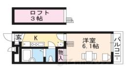 レオパレススワンコート２間取り図面