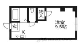 プラム中書島間取り図面