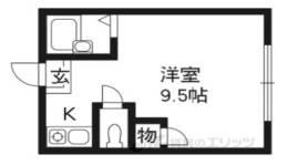 プラム中書島間取り図面