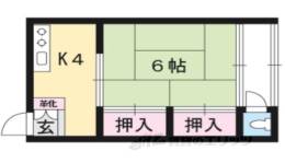 辻アパート南棟間取り図面