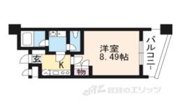 HF烏丸鞍馬口レジデンス間取り図面