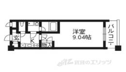 HF烏丸鞍馬口レジデンス間取り図面