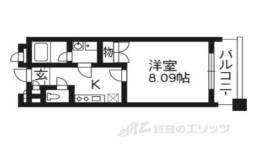 HF烏丸鞍馬口レジデンス間取り図面