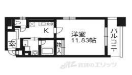 HF烏丸鞍馬口レジデンス間取り図面