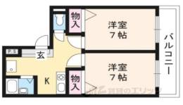メゾン・ド・エフ間取り図面