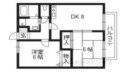 ラ・ビルヌーヴ桂間取り図面