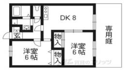 ラ・ビルヌーヴ桂間取り図面