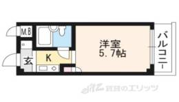 アーネストマンション１間取り図面