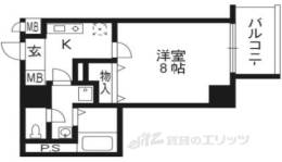 ベラジオ烏丸御池間取り図面