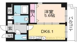 ヴェルメゾン御所西間取り図面