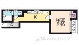 アルカス千本通間取り図面