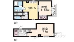 アルカス千本通間取り図面