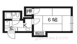 コーポ一乗寺間取り図面