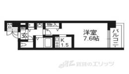 プレサンス京都二条城前風雅間取り図面