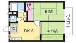 ファミーユ十権寺間取り図面