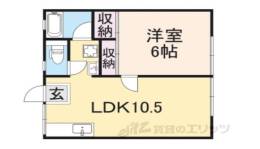 ファミーユ十権寺間取り図面
