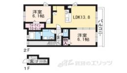 ジャルディーノ・ア・カーサ間取り図面