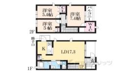 貸家間取り図面